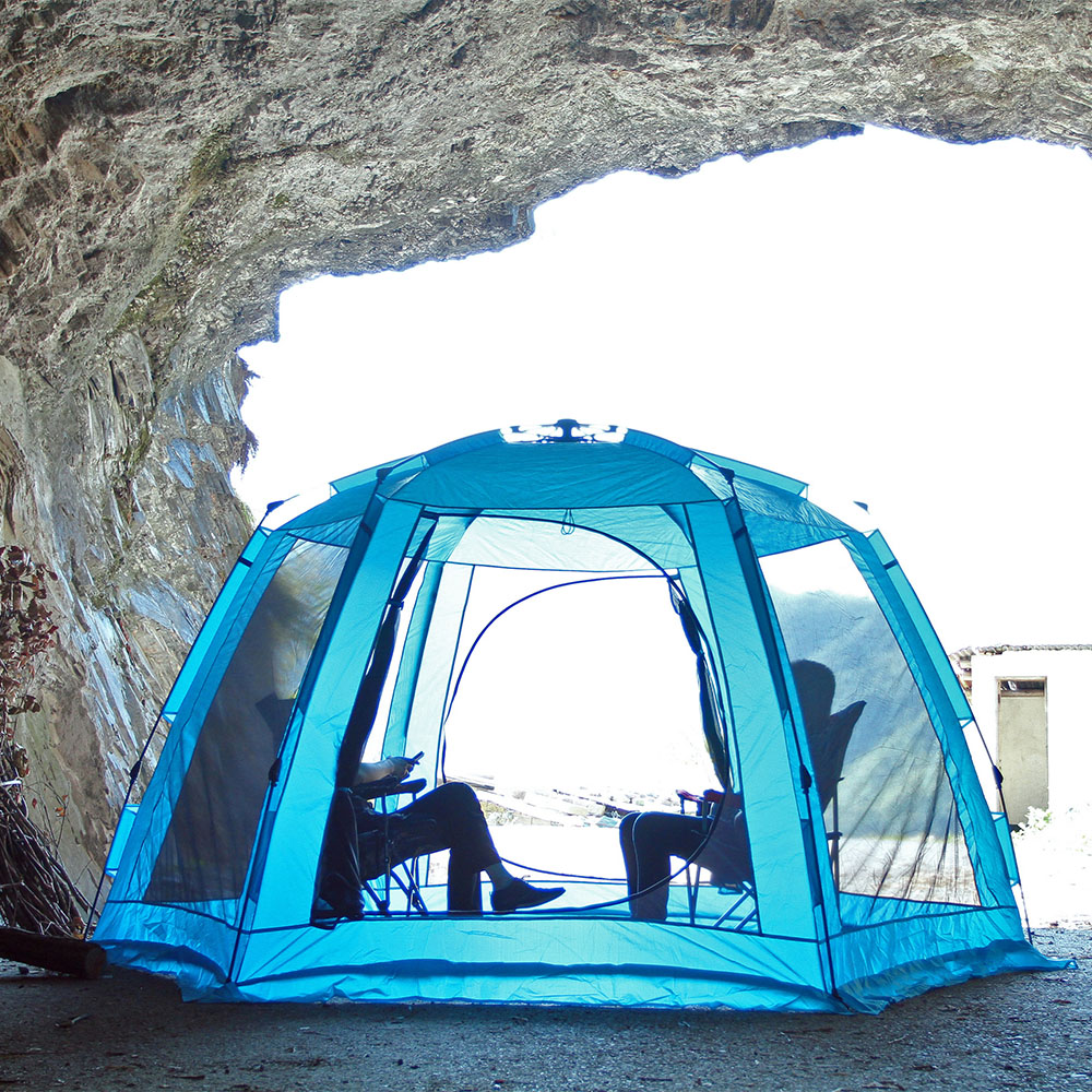 Automatic Camping Tent Frame with Drawstring Head 2